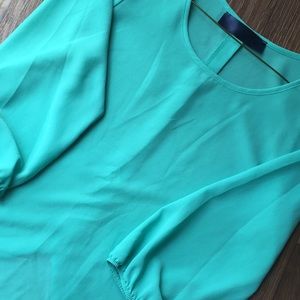 Teal Blouse